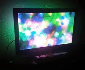 DIY Ambilight Raspberry Pi және NO Arduino көмегімен! Кез келген HDMI көзінде жұмыс істейді: 17 қадам (суреттермен)