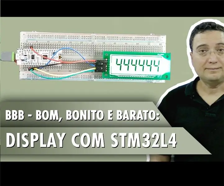 Efficiente ed economico: display con STM32L4: 13 passaggi