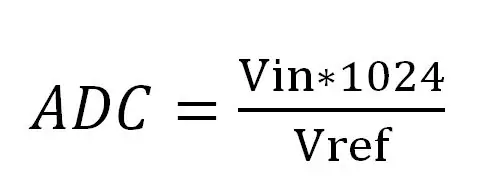 Formula konverzije ADC -a