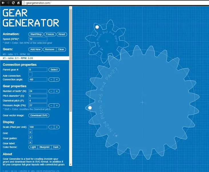 Ģenerēt Gears