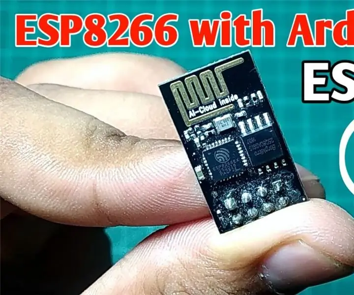 Iniziare con Esp 8266 Esp-01 con Arduino IDE - Installazione di schede Esp in Arduino Ide e programmazione di Esp: 4 passaggi