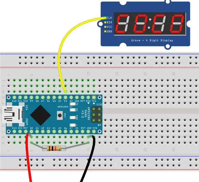 CONNECT DISPLAY CLK PIN