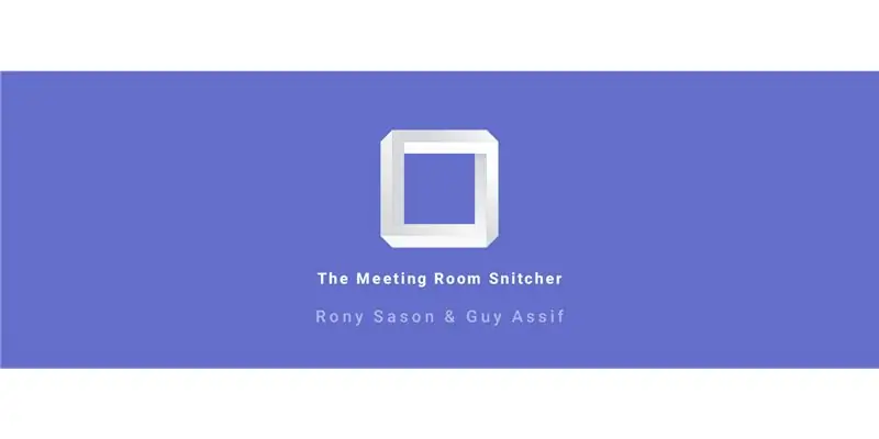 IDC2018IOT: Meeting Room Snitcher