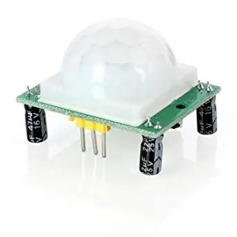 Txuas lub Microphone thiab PIR Sensor