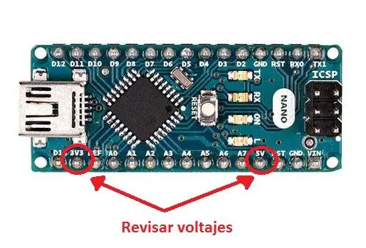 „Comprueba Los Voltajes De Salida“