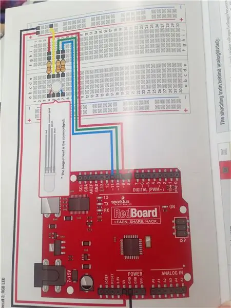 Configure o Arduino para as luzes