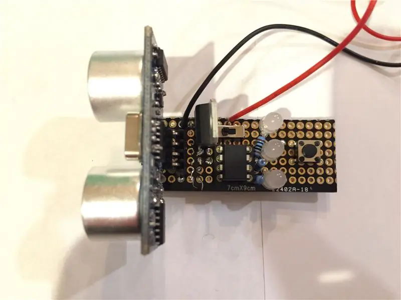 Attiny85 Distance Finder