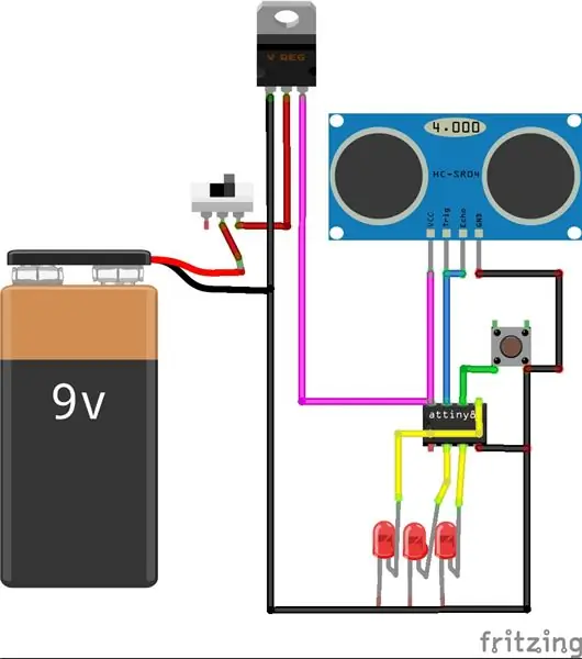 Construit le circuit