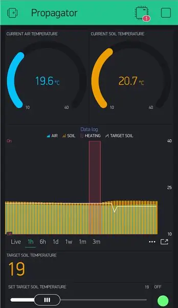 صنع الترموستات "Blynk"