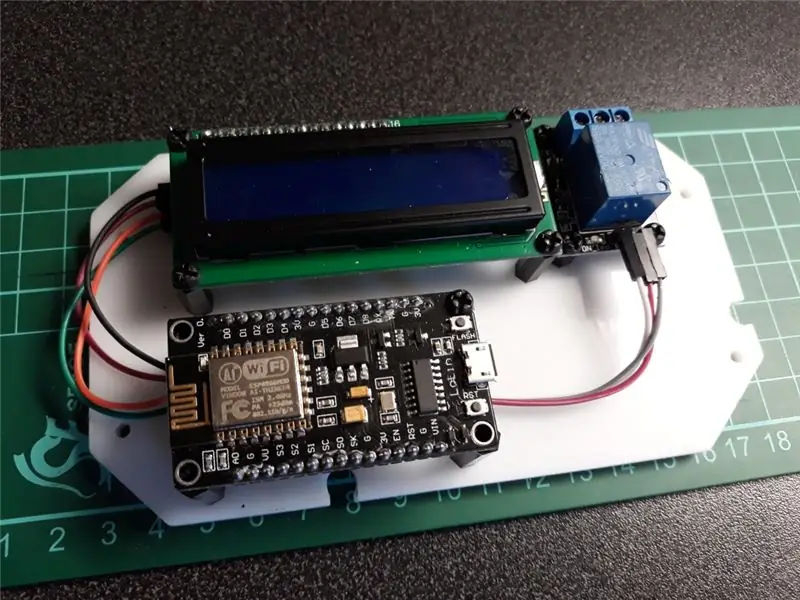 Construction du module de thermostat