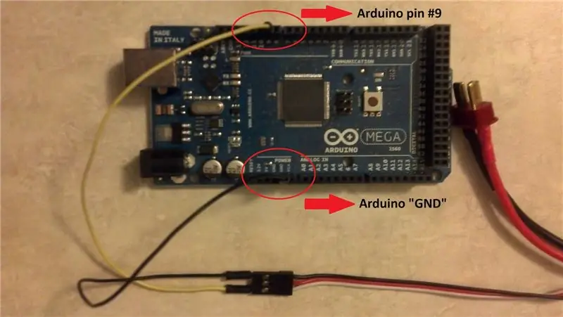 Verbinding met Arduino