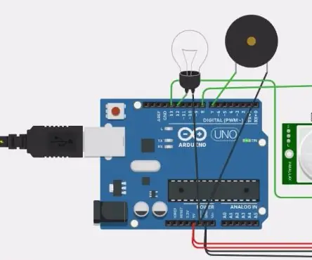 SIMULAÇÃO DE MÁQUINA DE DESINFECÇÃO USANDO TINKERCAD: 6 etapas