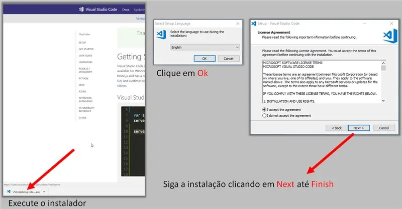 Instal·lació del codi de Visual Studio