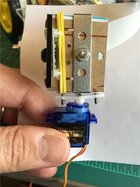 A Pan -Tilt mechanizmus - Mechanikus felépítés