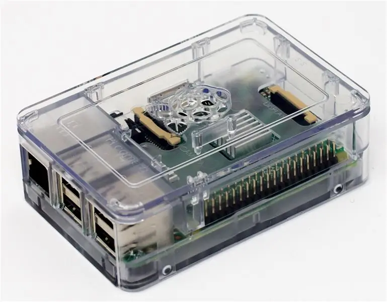 Raspberry Pi regjistron imazhe dhe i ngarkon ato në internet