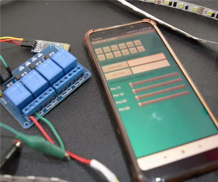 Bluetooth տան ավտոմատացում Android- ի միջոցով. 3 քայլ