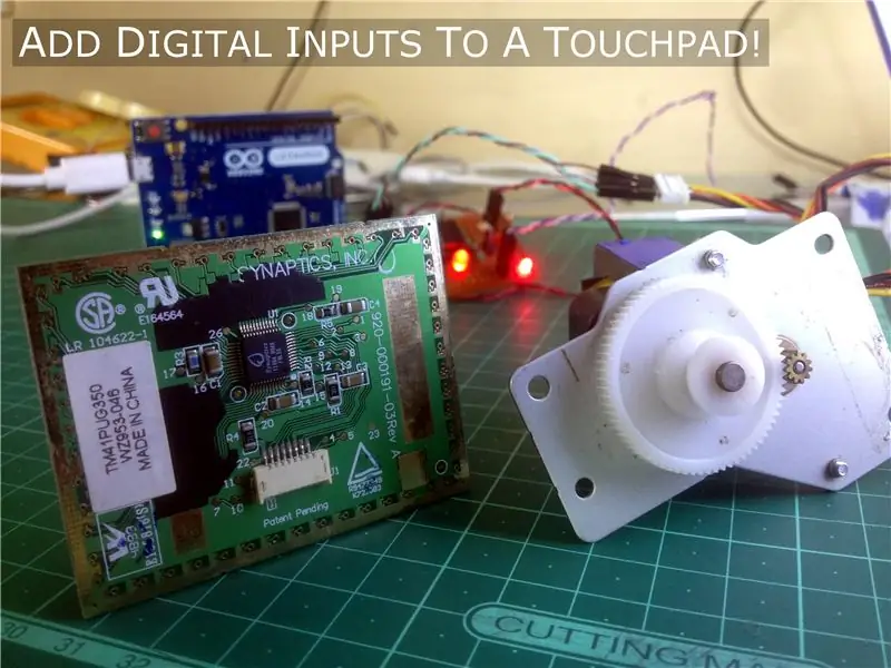 Een coole laptop-touchpad-hack voor Arduino-projecten!