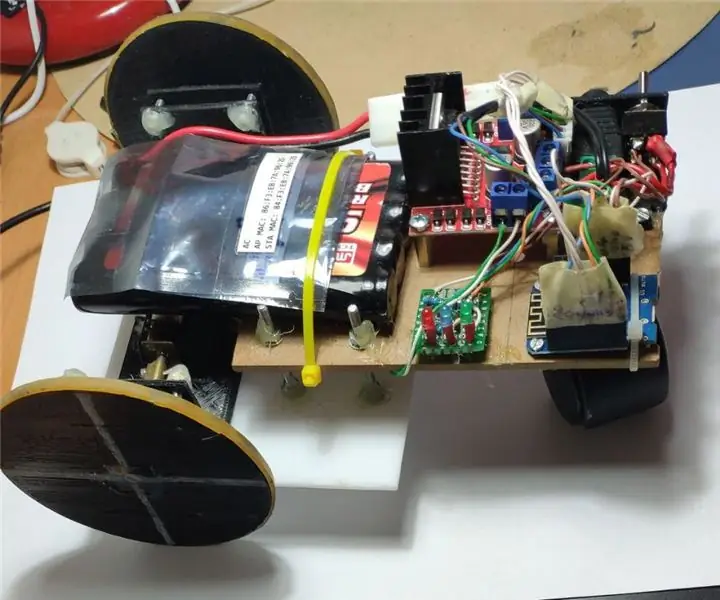 Sporočilo ESP-ZDAJ. Nadzor Remoto De Vehículo, Joystick, Arduino Wemos .: 28 korakov