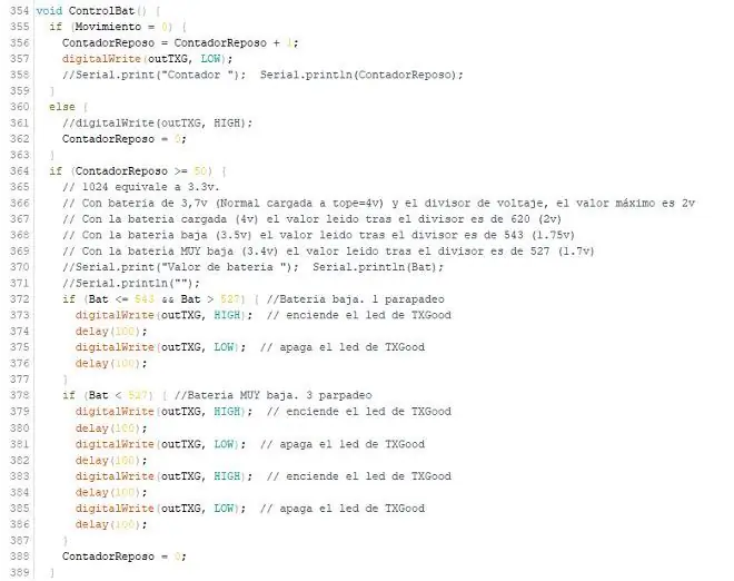 Steuerung De Batería En El Joystick