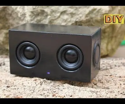 Մինի Bluetooth բարձրախոս Mega Bass: 13 քայլ