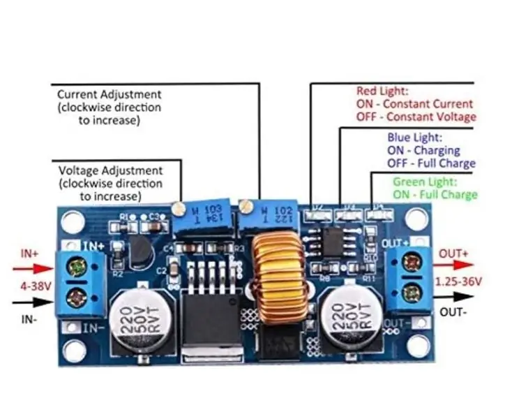 Postavite XL4015 izlaze