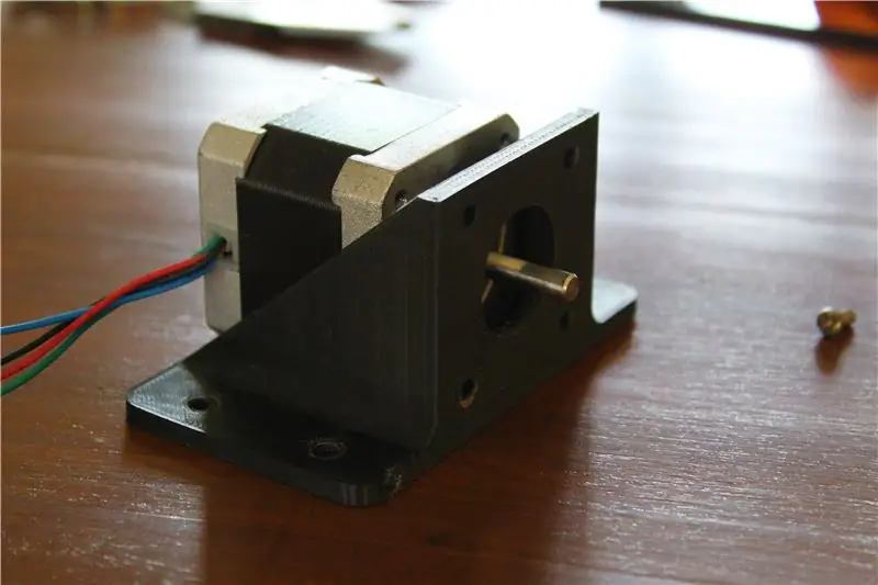 Sürücü sisteminin yığılması (Step Motor)