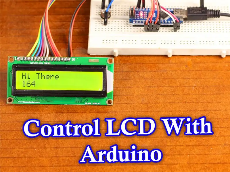 Savienojiet Arduino ar LCD