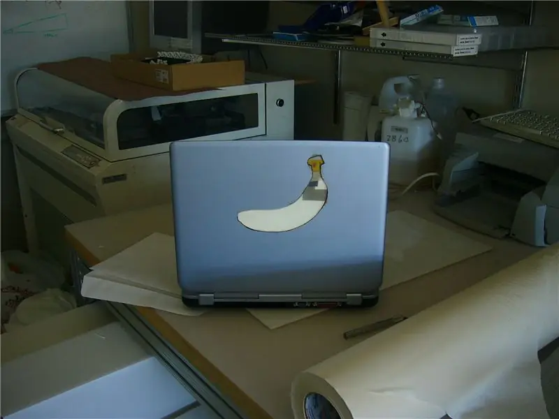 Banana PC - Logo d'ordinateur portable personnalisé