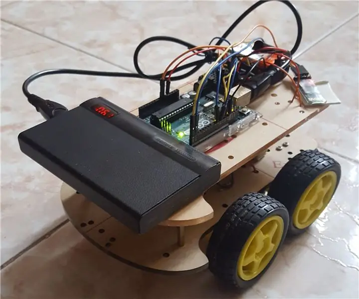 Coche controlado por Arduino (Bluetooth): 5 pasos (con imágenes)