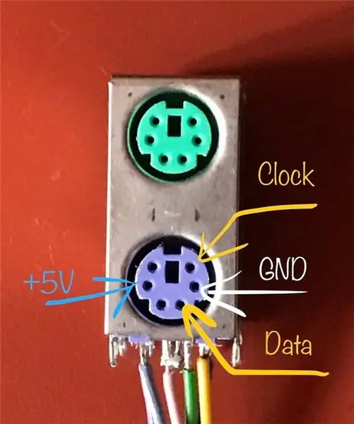 Povezivanje PS2 porta