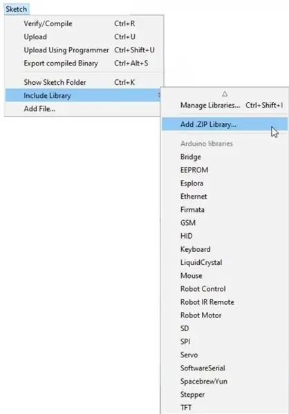 Confuguration Arduino IDE