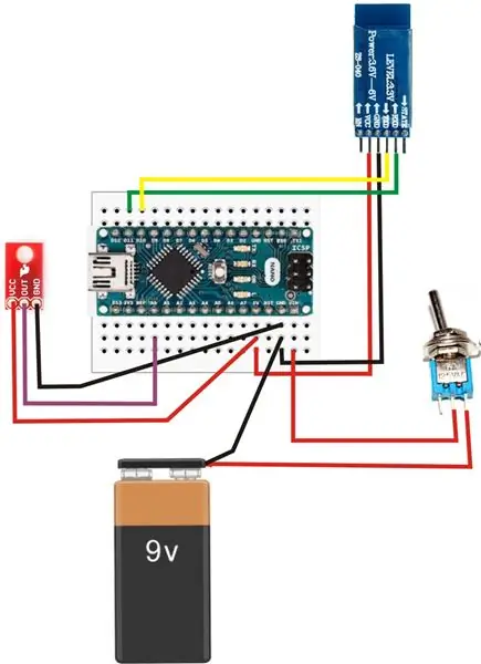 Connessioni Arduino Nano