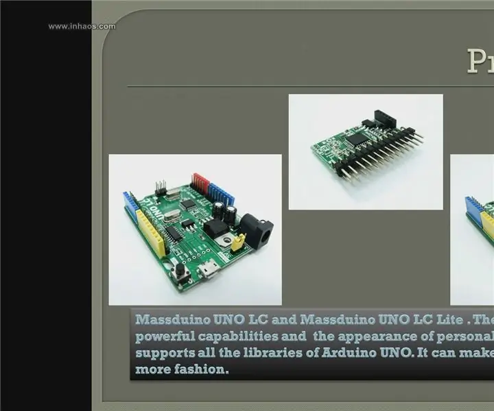 Arduino-UNO ที่ทรงพลังกว่า Massduino-UNO: 9 ขั้นตอน