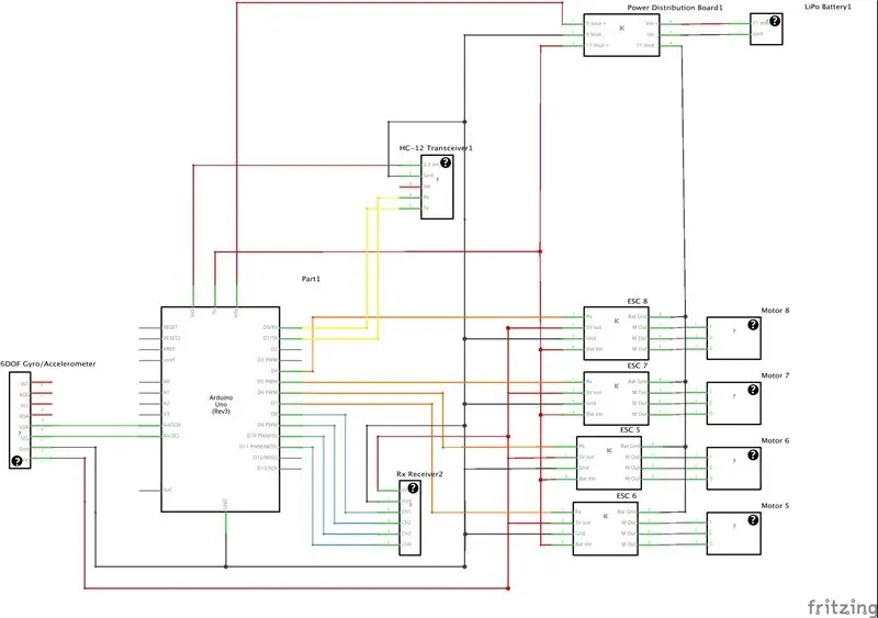 Wire Together Components and Place Battery (Uno)