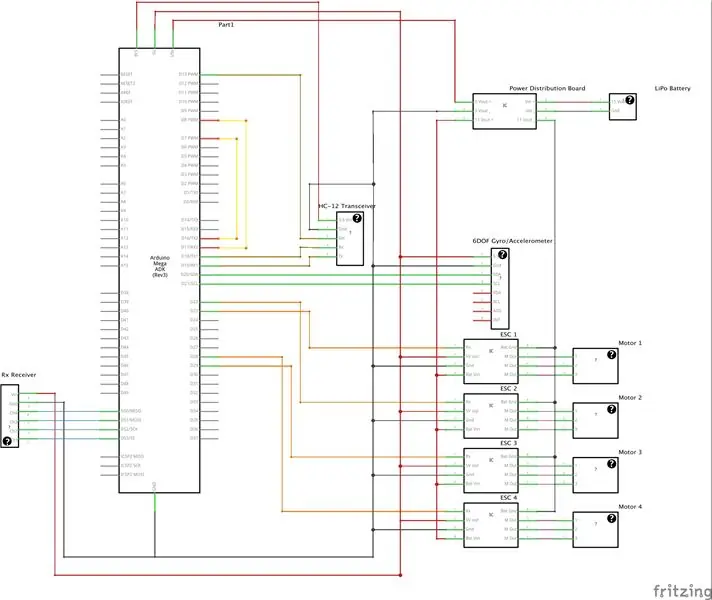 Wire Together Components at Place Battery (Mega)