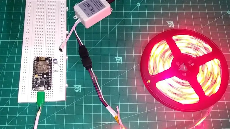 Ovládání RGB LED