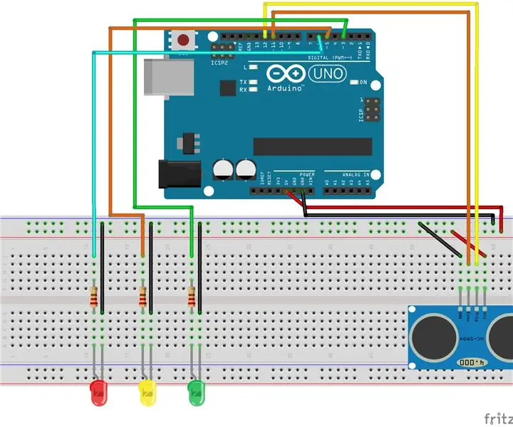 Sonar Proximity Alarm: 6 na Hakbang