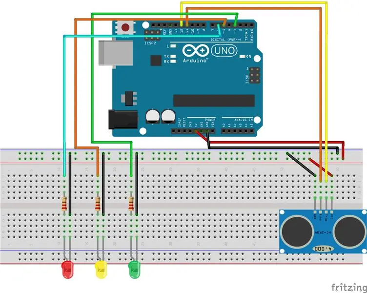 Προσθέστε ένα κόκκινο LED