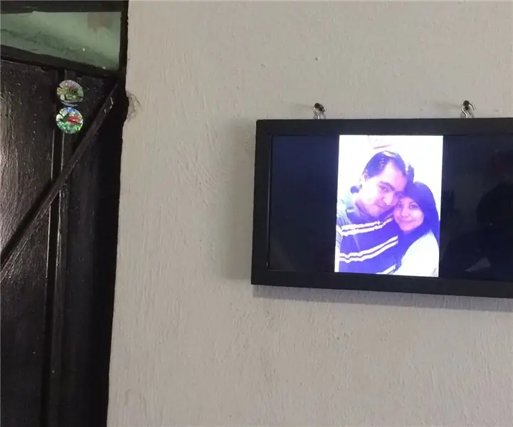 Recycled Digital Photo Frame Na May Virtual na Pare-pareho: 7 Mga Hakbang (na may Mga Larawan)