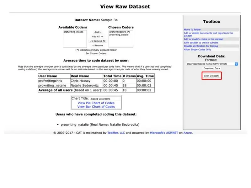 Coding Datasets