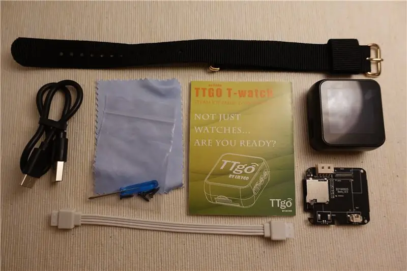 Wat is TTGO T-Watch?