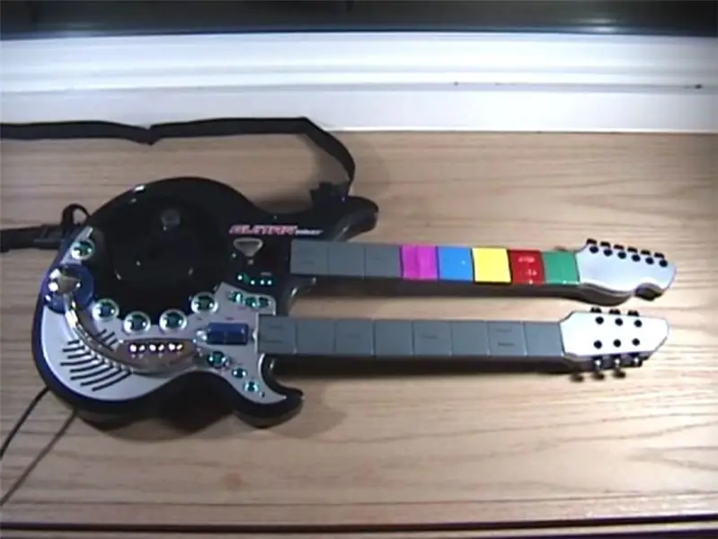 Enklere Guitar Hero Clone Controller !: 10 trinn (med bilder)