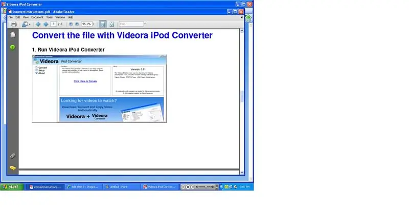 Videora IPod Converter бағдарламасын іске қосыңыз