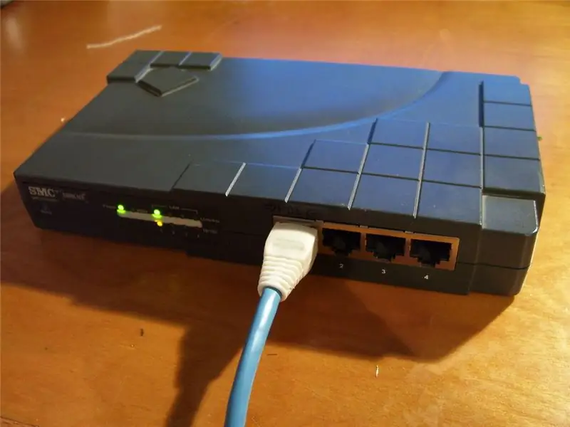 Power Over Ethernet-routerconversie