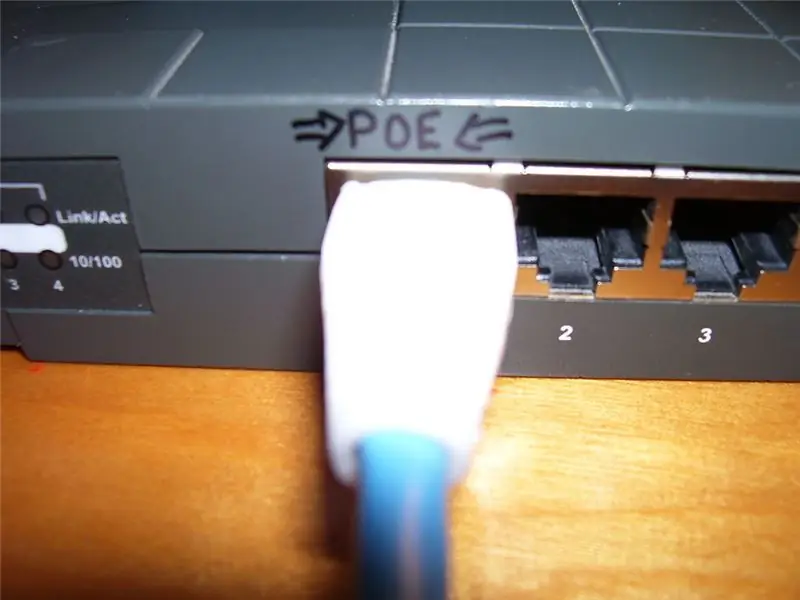 Conversione del router Power Over Ethernet