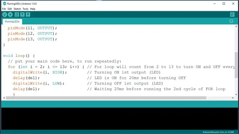 Programação Arduino