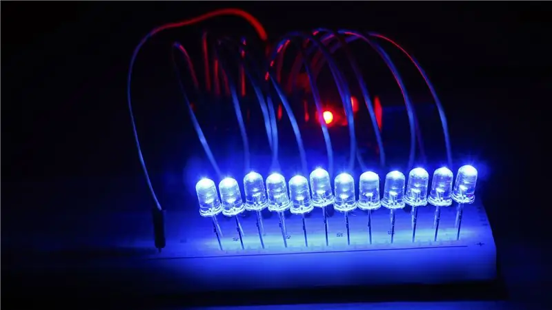 Çalışan LED'ler Arduino Uno