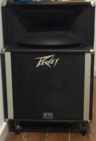 1992 Peavey লাউডস্পিকার কালো বিধবা ড্রাইভার মেরামত