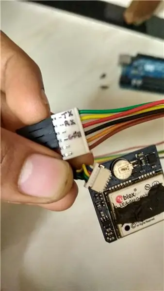 Modul GPS Ublox LEA 6h 02 s Arduino a Python