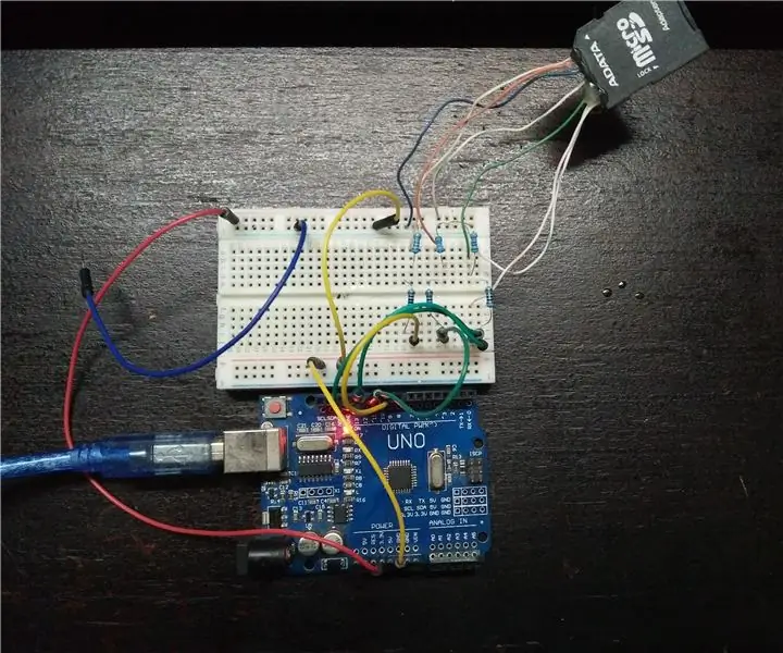 Lētākais Arduino Sd kartes modulis: 5 soļi